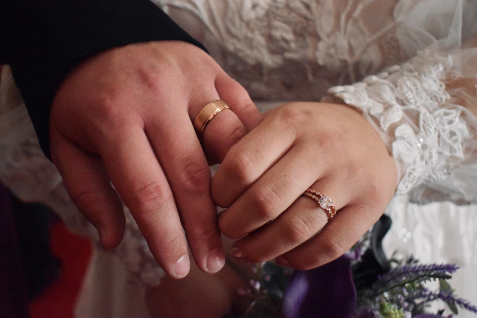 Wedding — Rings close-up